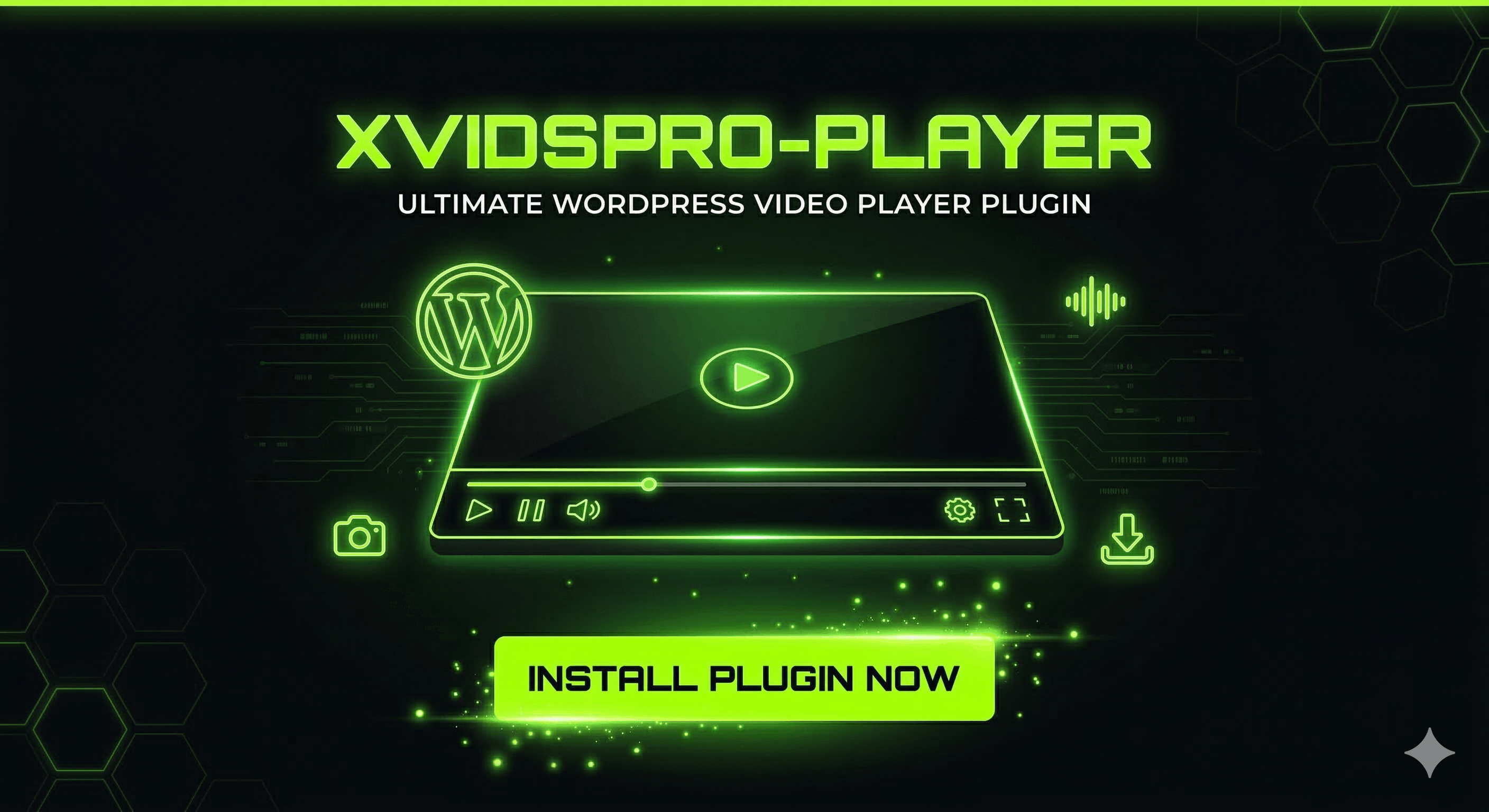 XvidsPro Player - Plugin de reproductor de video profesional para WordPress con seguridad y anti-hotlink